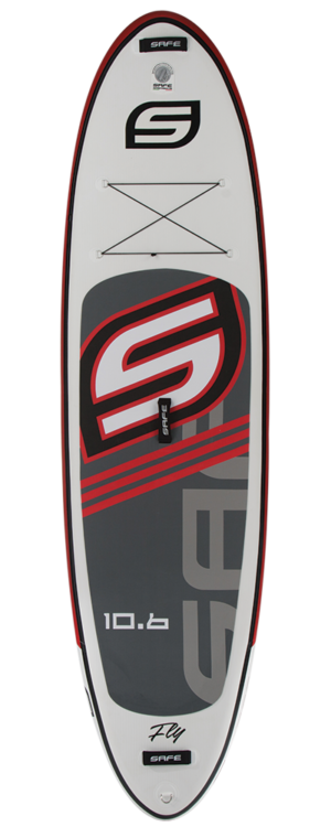 Easy ride Fly 10'6" Weiß Rot